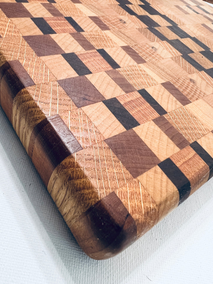 Gorgeous Small End Grain Cutting Board