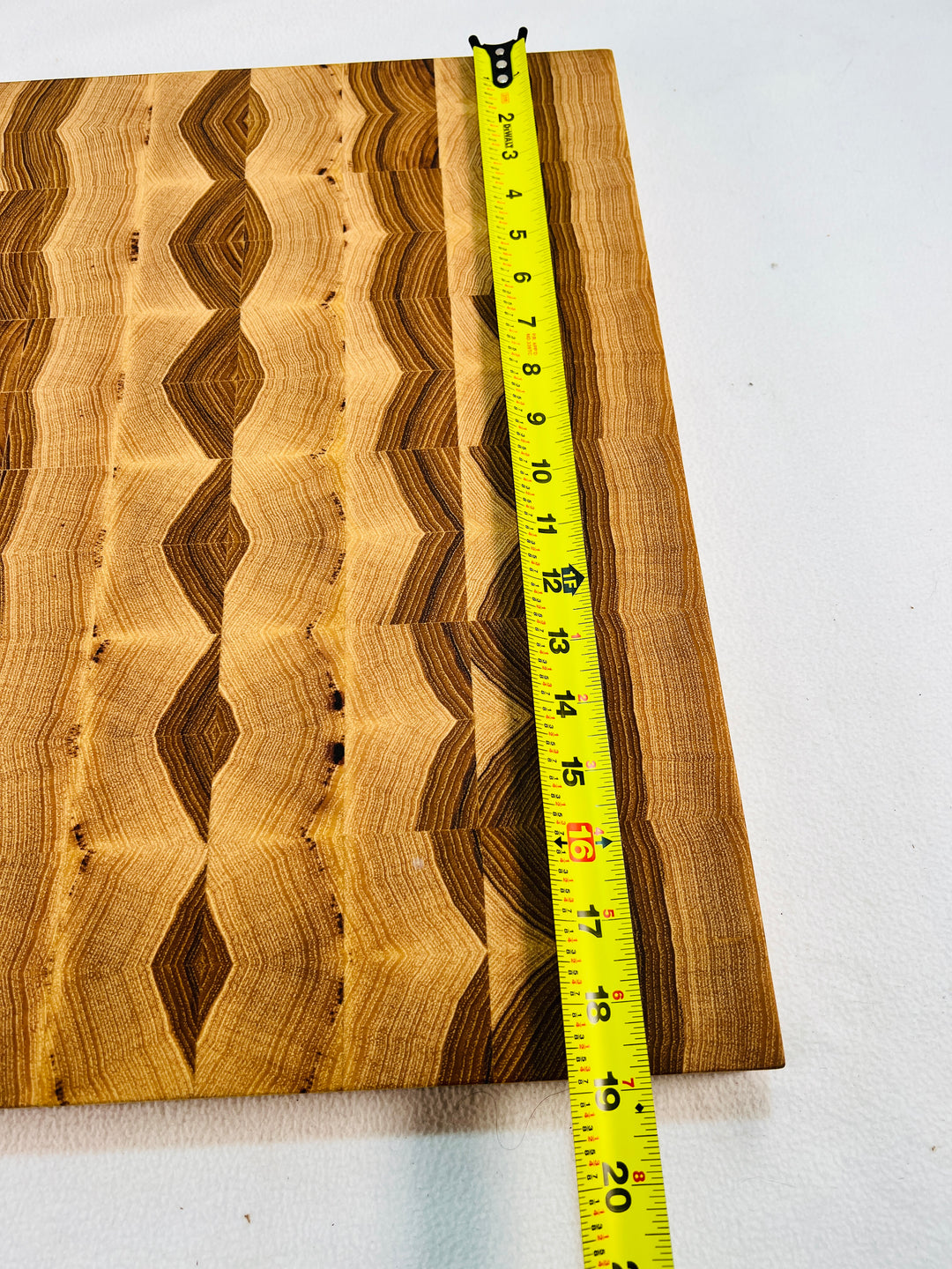 Unique End Grain Hickory Cutting Board butches block