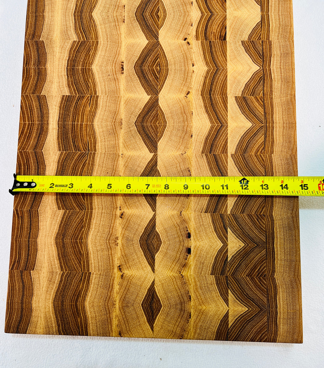 Unique End Grain Hickory Cutting Board butches block