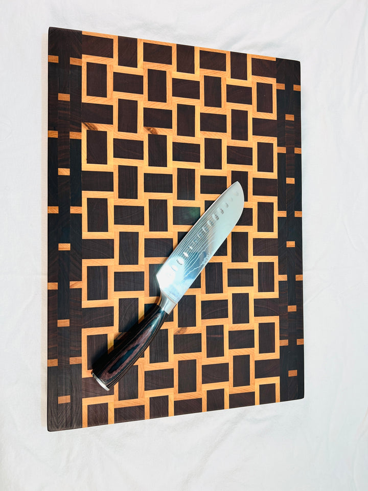 Eye Popping Stopping Unique Cutting Board End Grain