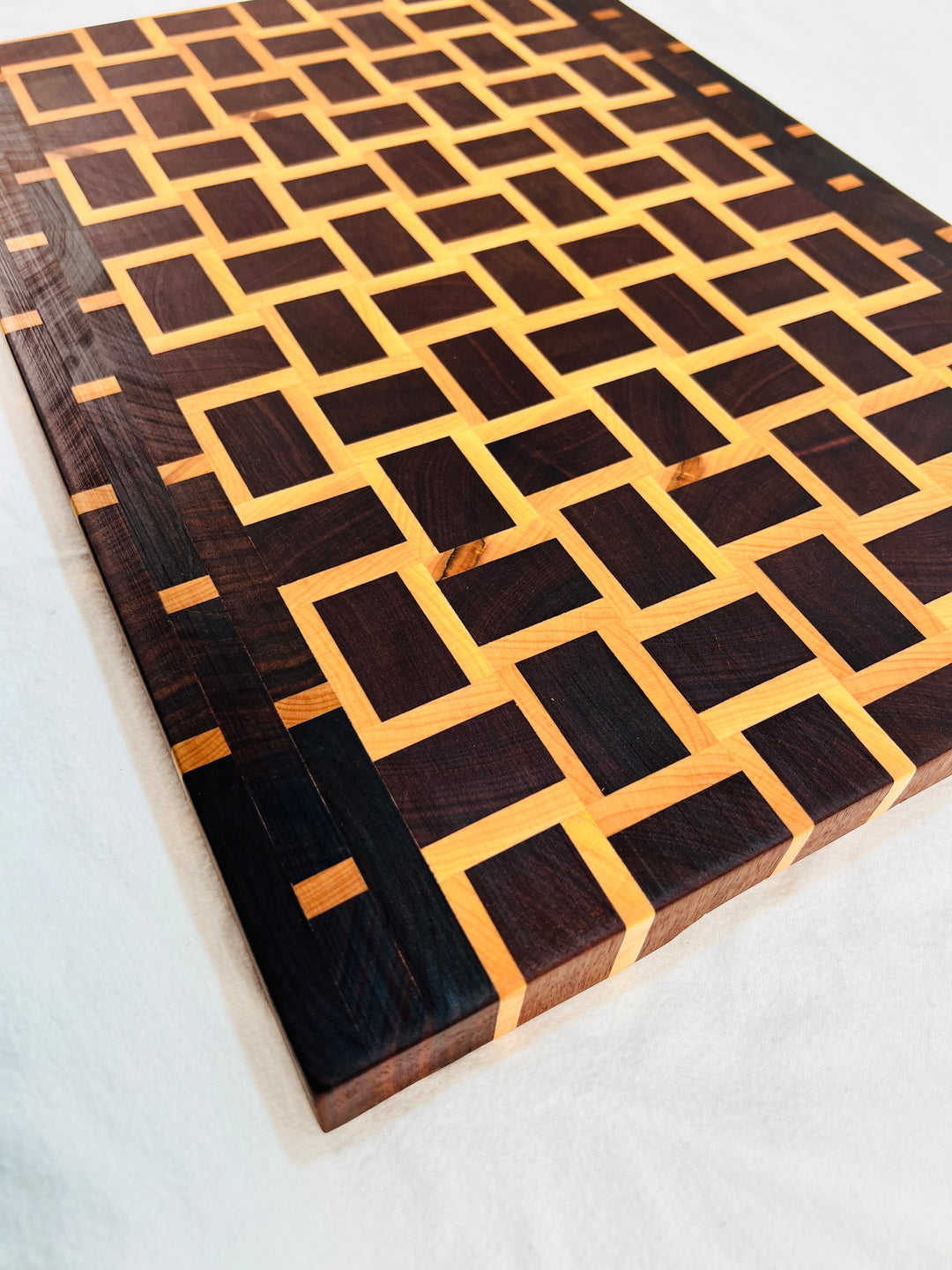 Eye Popping Stopping Unique Cutting Board End Grain