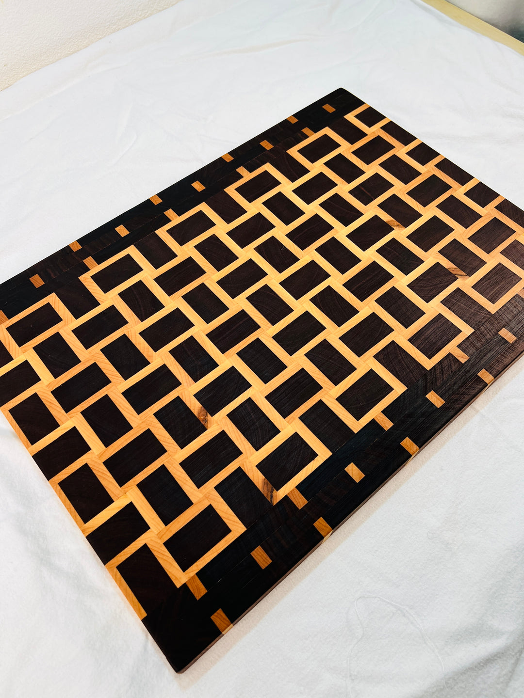 Eye Popping Stopping Unique Cutting Board End Grain