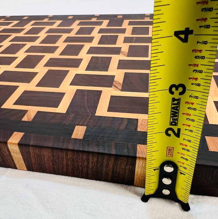 Eye Popping Stopping Unique Cutting Board End Grain